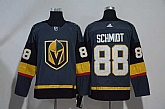 Vegas Golden Knights 88 Nate Schmidt Gray With Special Glittery Logo Adidas Jersey,baseball caps,new era cap wholesale,wholesale hats